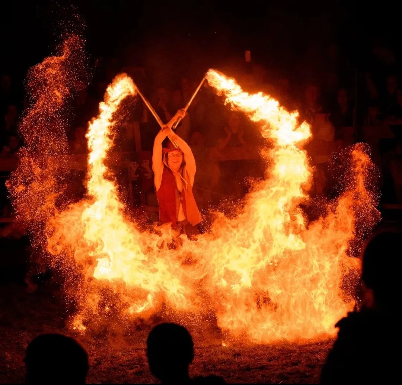 Fireshow als Feuer- und Actionmoment